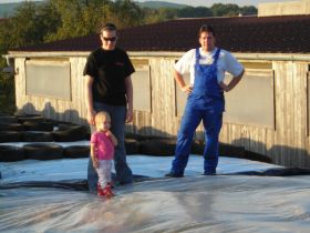 Mais Silo ab decken 2009.JPG